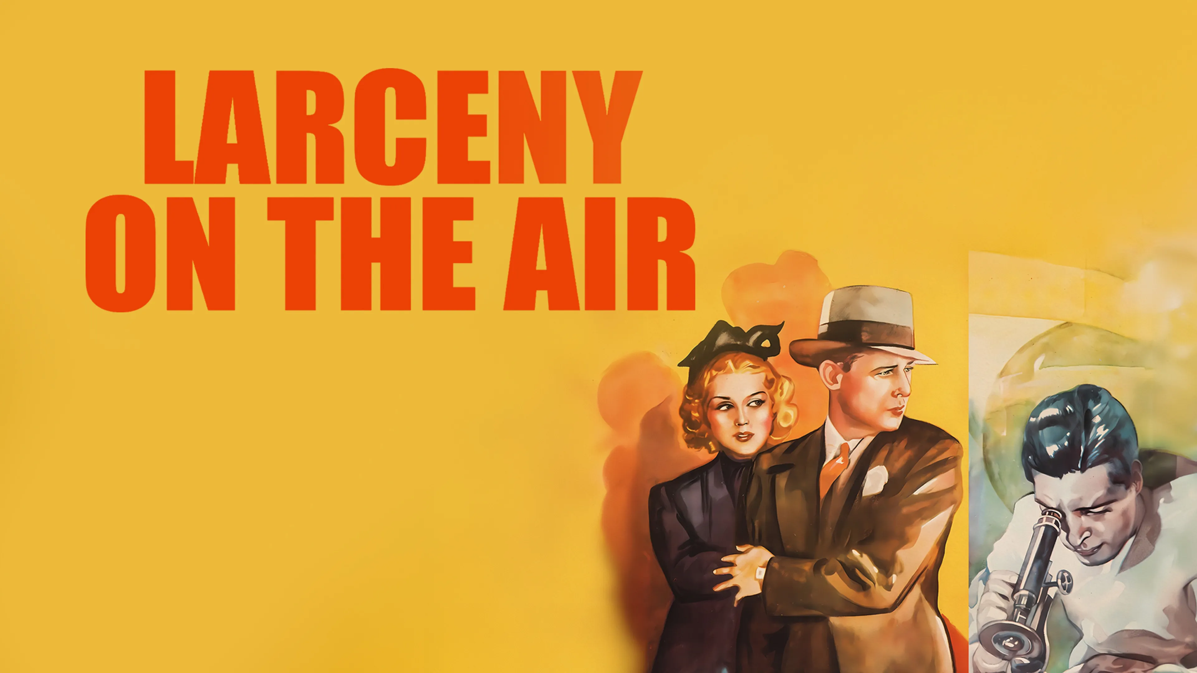 Larceny on the Air poster